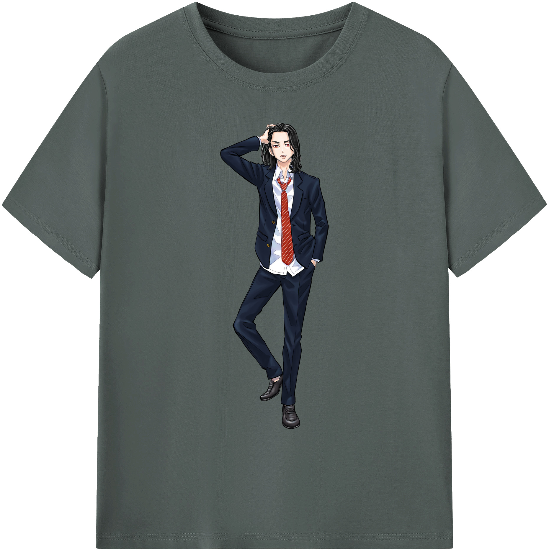 （画像用） 東京リベンジャーズ Tokyo Revengers 綿100％ メンズ半袖Tシャツ｜肌触りやわらか＆通気性